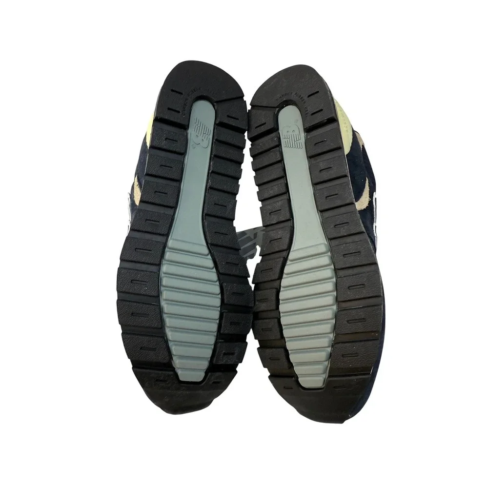 New Balance 996‎ Made in USA Navy Blue Suede Mesh Sneakers M996NV Mens 6 New